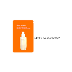 Sulwhasoo Gentle Cleansing Foam (4ml x 24 shachet)x2