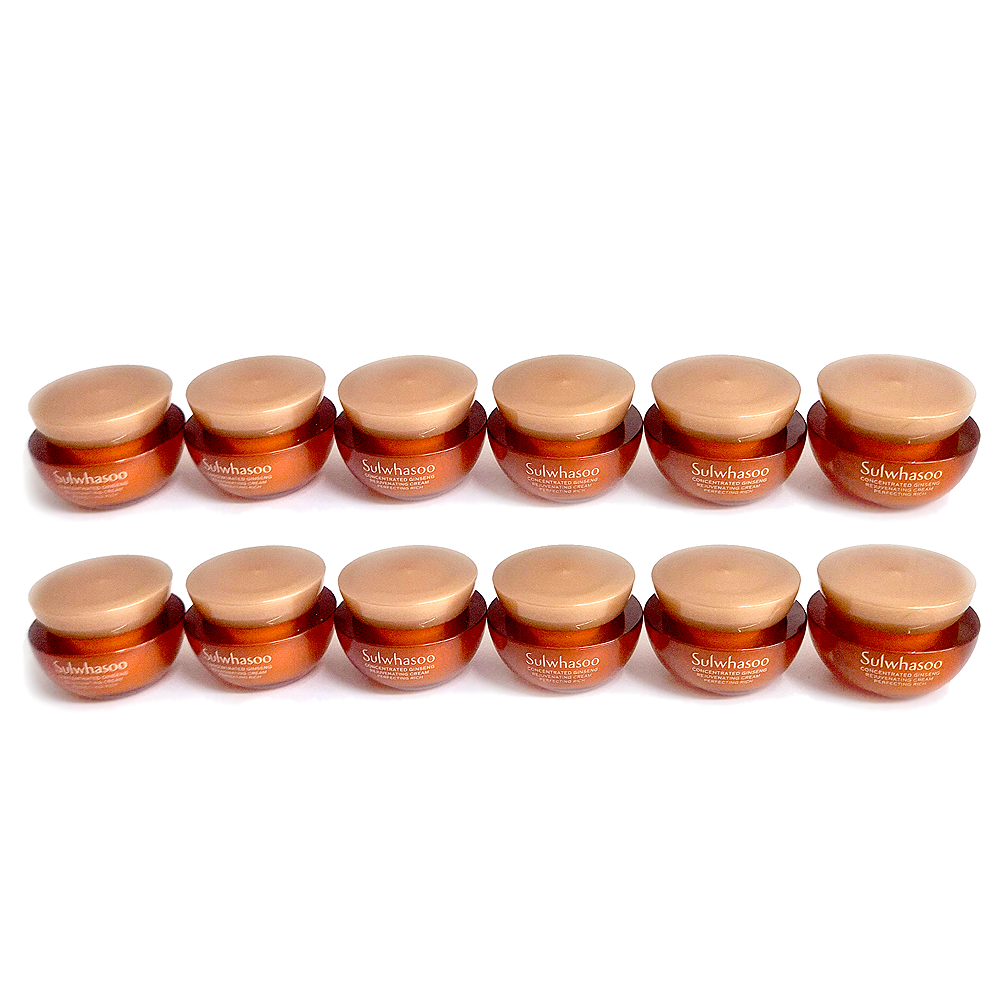 Sulwhasoo Concentrated Ginseng Rejuvenating Cream Perfecting Rich (5ml*12ea)