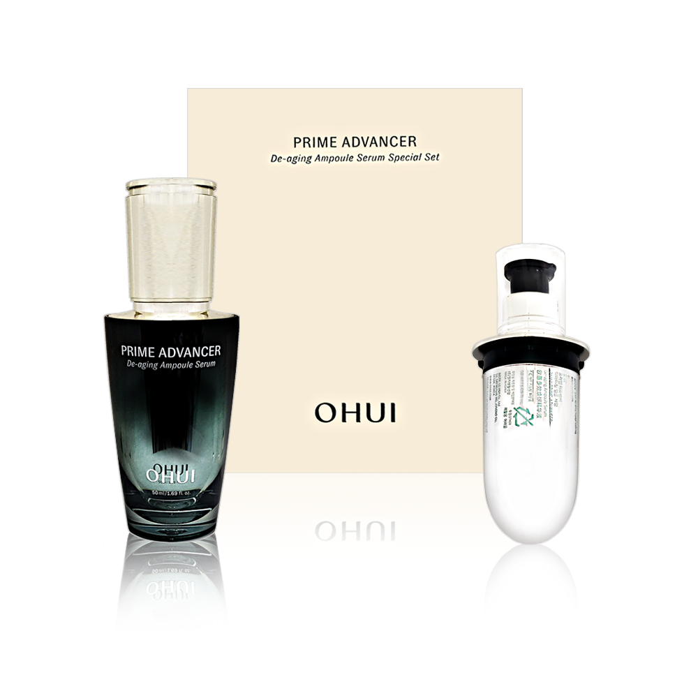 OHUI Prime Advancer De-aging Ampoule Serum Special Set