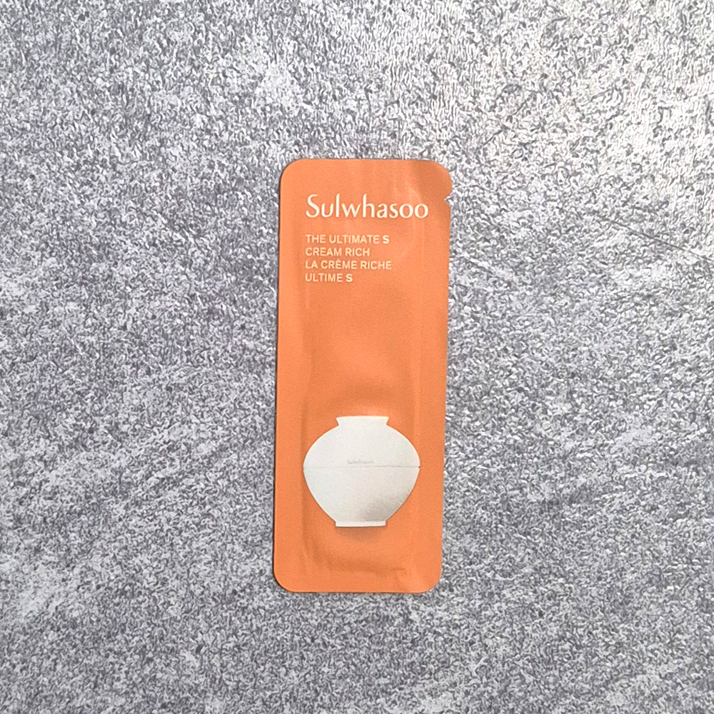 Sulwhasoo The Ultimate S Cream Rich (1ml x 12ea)*5 Sachet