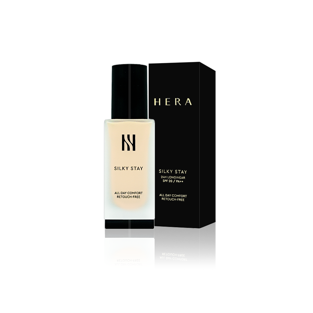 HERA Silky Stay 24H Long Wear Foundation 30g (Select Color)