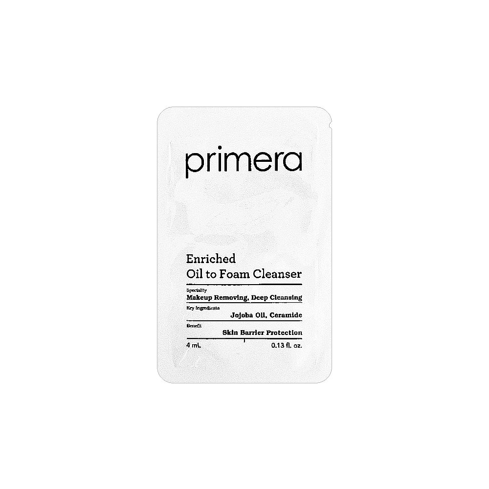 Primera Enriched Oil to Foam Cleanser (4ml x 24ea)x2 Shachet